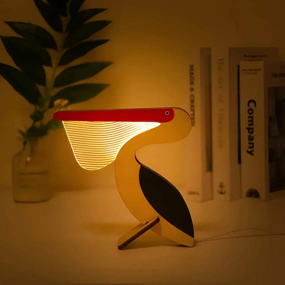 BowLift | Wooden Animal Table Lamp - WildGlow