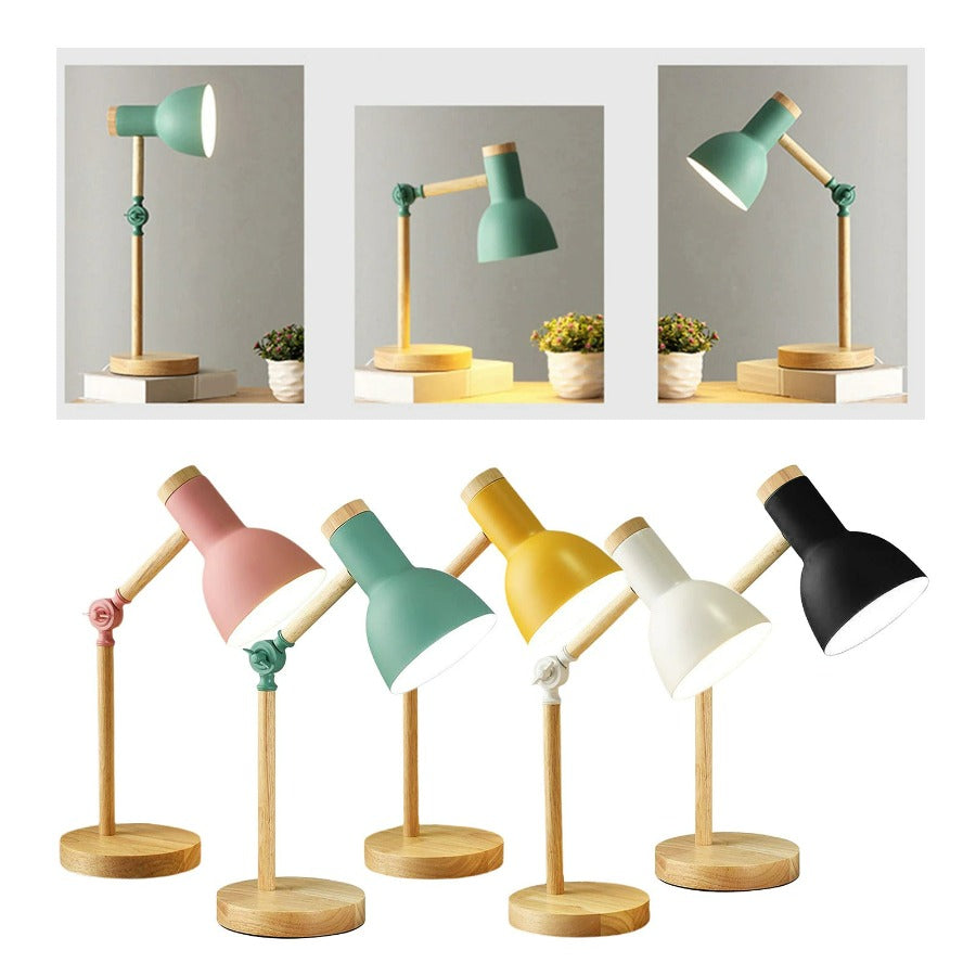 BowLift | Wooden Scandinavian Table Lamp - LumiNord