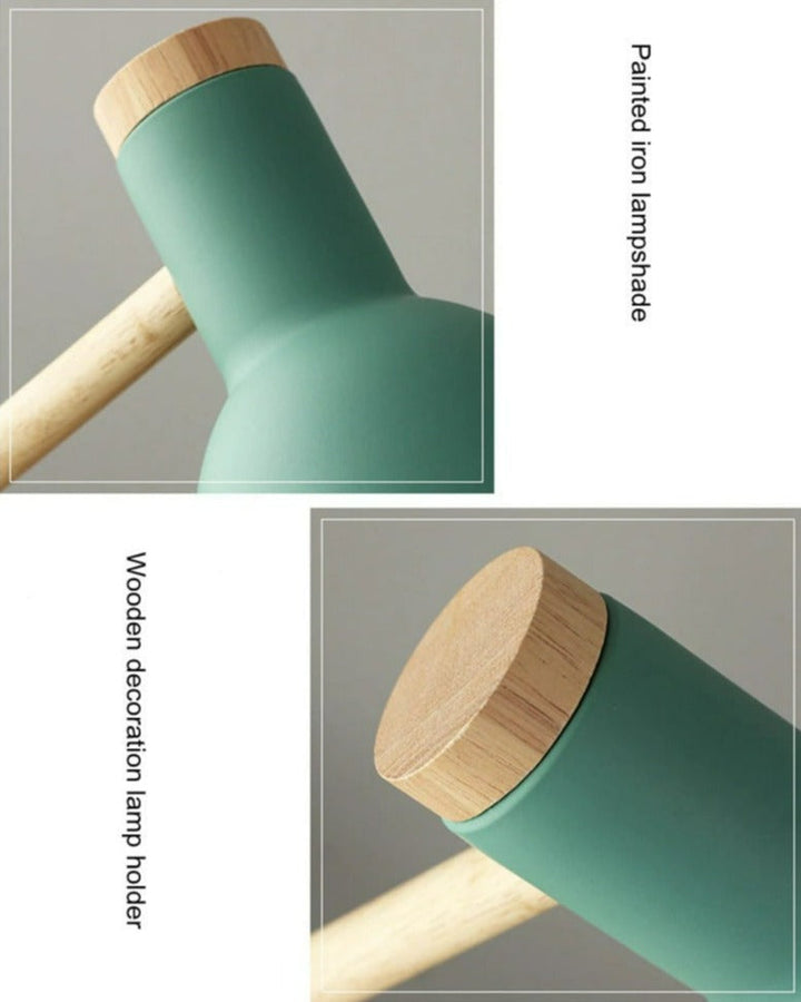 BowLift | Wooden Scandinavian Table Lamp - LumiNord