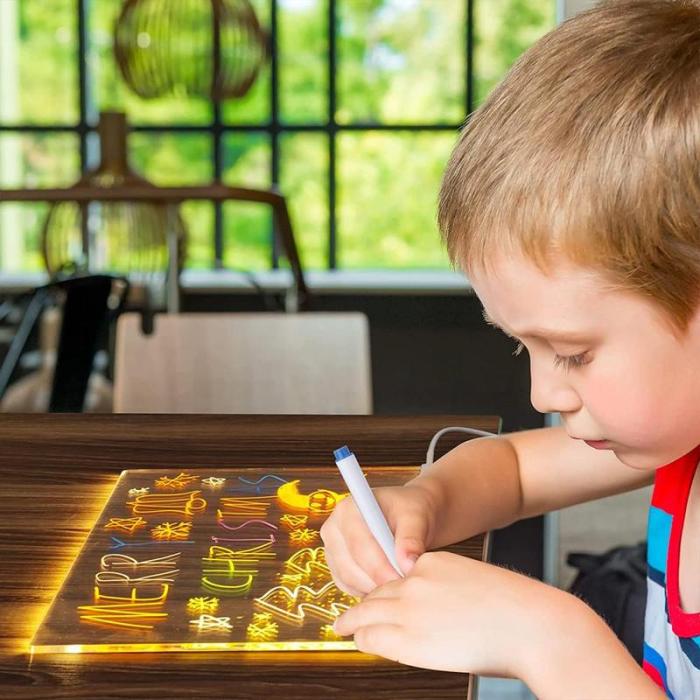 Azura | LED Notice Board with 7 Colors Pen