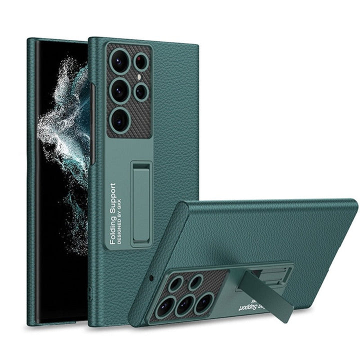 Azura | Luxurious, ultra-thin leather phone case, shockproof, for Samsung Galaxy 23