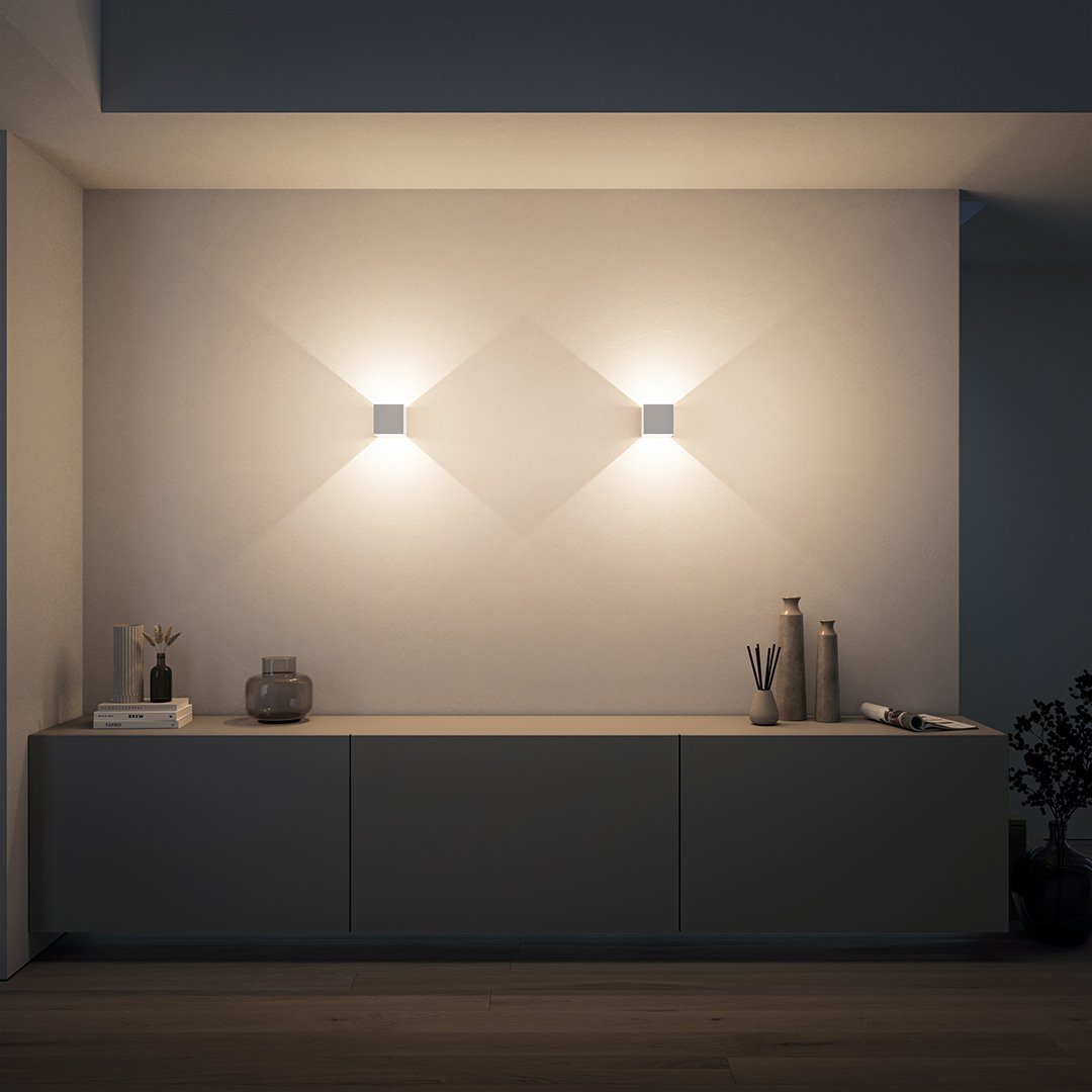 BowLift | LumiGuard - LED wall lamp with warm light